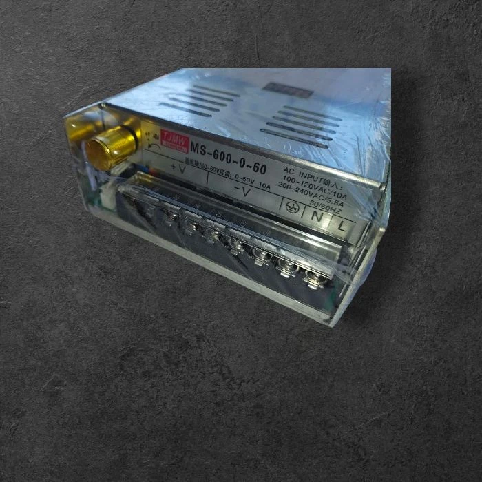 Napajalnik za LED in drugo elektroniko 600W  0-60V digitalni